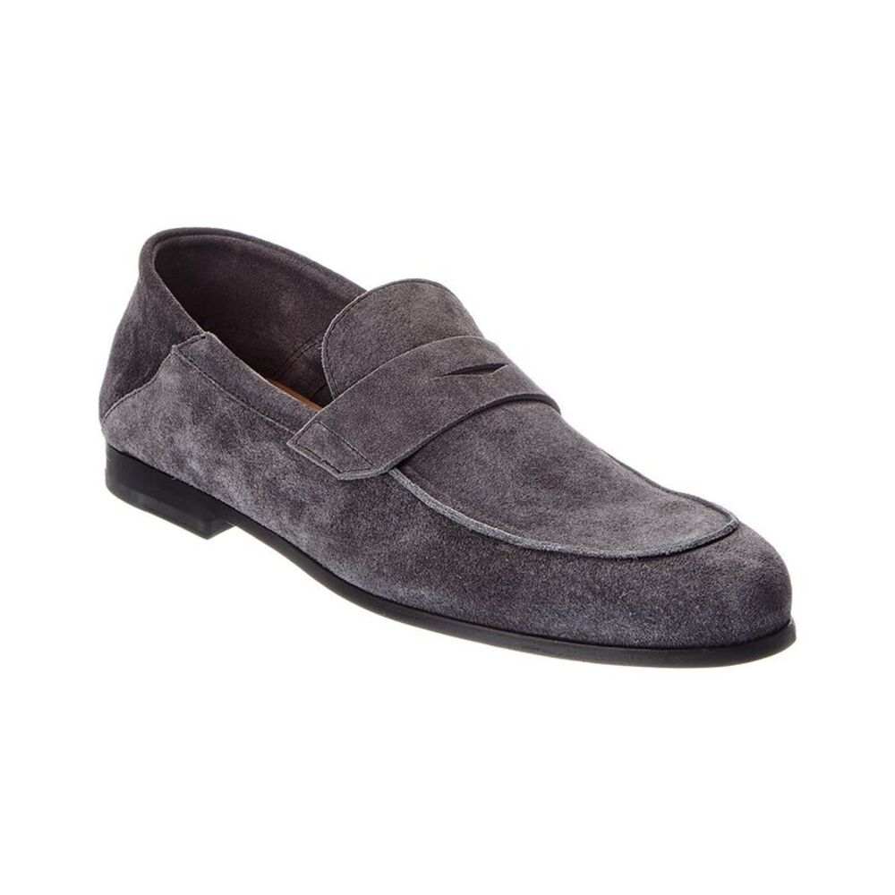 Harry's Of London Wilson Ii Suede Loafer, Gray